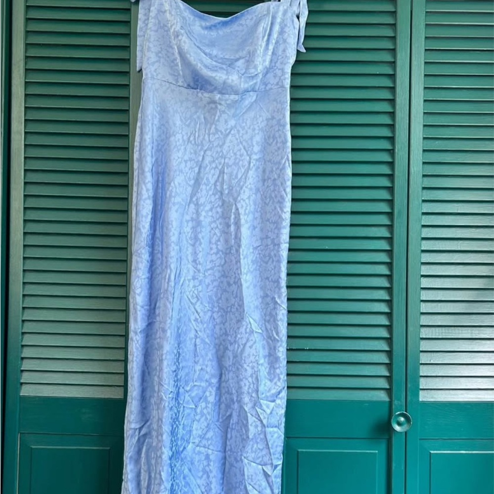 Park & Fifth Sky Blue Floral Dress